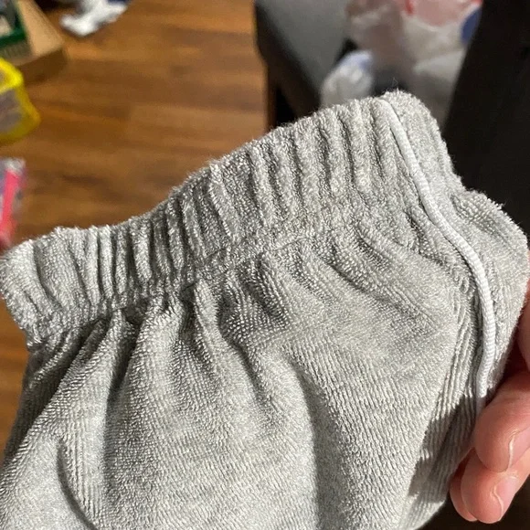 Y2K Vintage Nike Women Light Gray Zipper Jacket Jogger Set - Picture 10 of 10